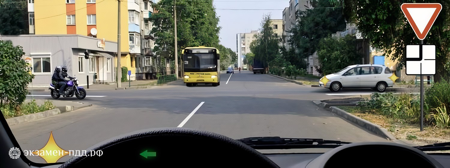 Билет 20. Вопрос 15. ABM (АБМ). Кому Вы обязаны уступить дорогу?