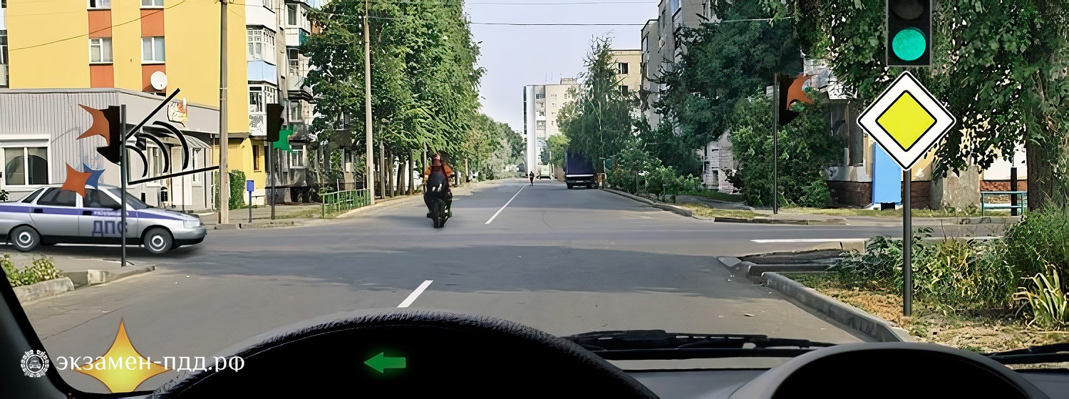 Билет 21. Вопрос 13. ABM (АБМ). Кому Вы должны уступить дорогу при повороте налево.