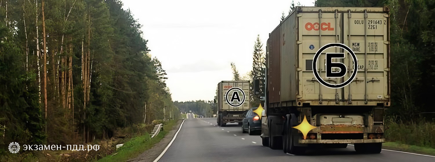 Билет 18. Вопрос 11. ABM (АБМ). Можно ли водителю легкового автомобиля начать обгон?
