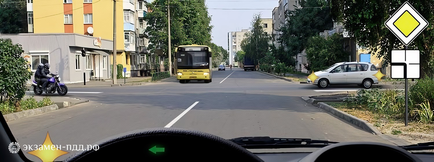 Билет 30. Вопрос 15. ABM (АБМ). Вы намерены повернуть налево. Кому Вы обязаны уступить дорогу?