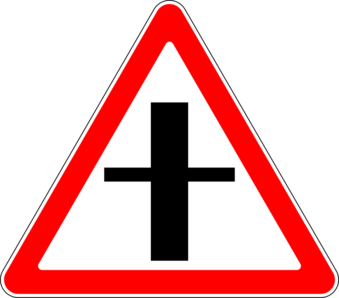 2.3.1  Пересечение с второстепенной дорогой