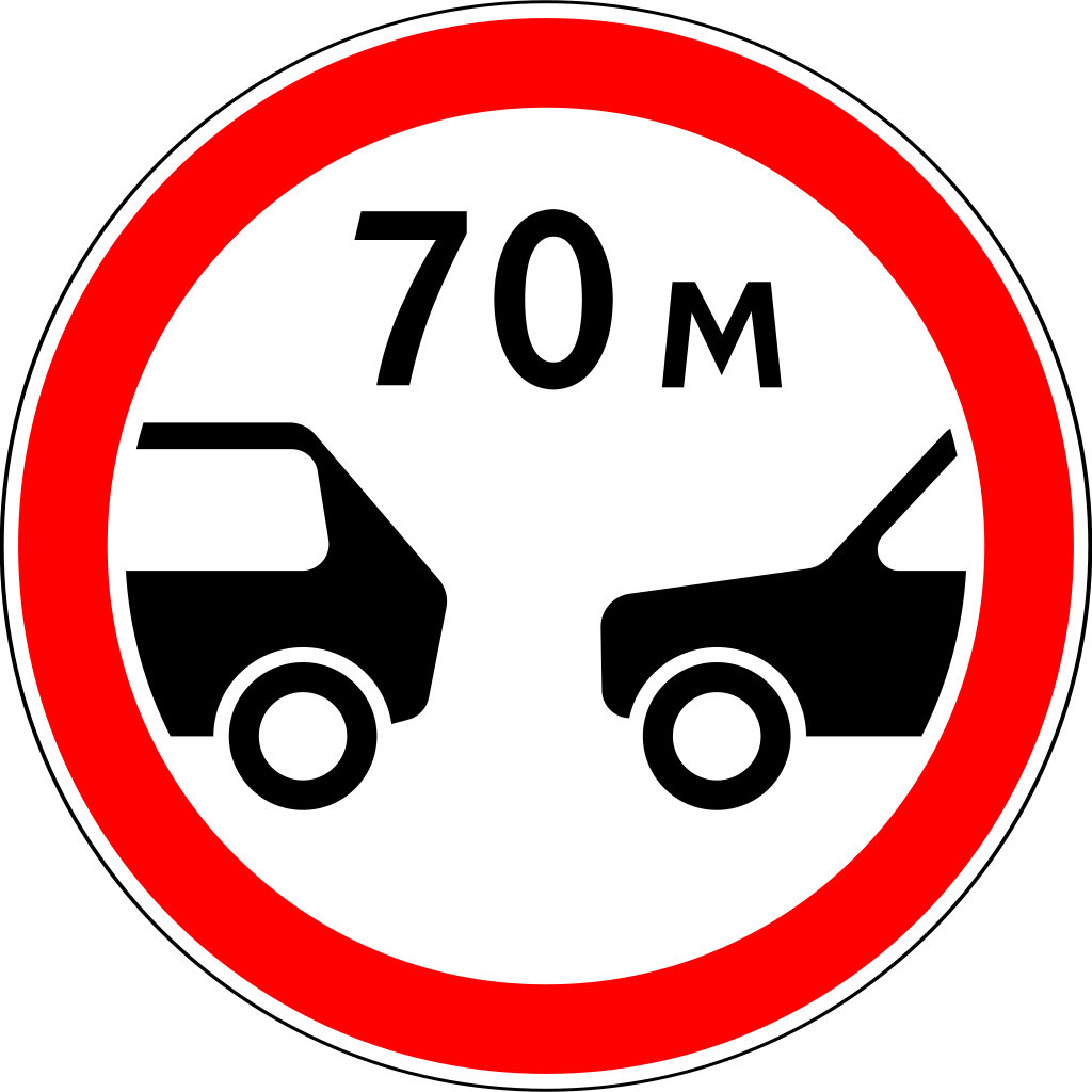 3.16  Ограничение минимальной дистанции