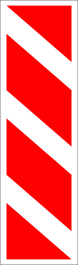 8.22.1  Препятствие (объезд справа)